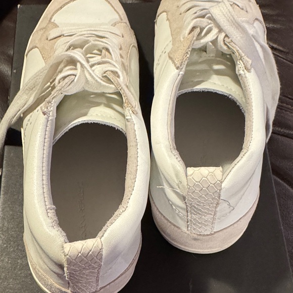 Banana Republic White and Tan Women's Sneakers - Picture 5 of 7